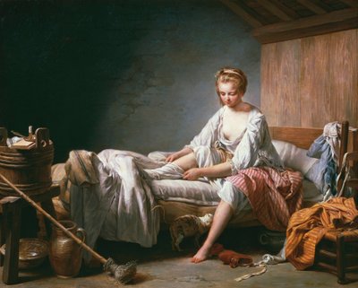 Le Lever de Fanchon (Fanchon se levanta por la mañana) de Nicolas Bernard Lepicie