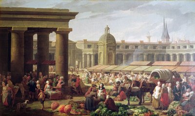 Les Halles, París de Nicolas Bernard Lepicie