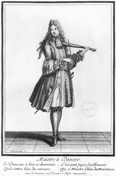 El maestro de baile de Nicolas Bonnart