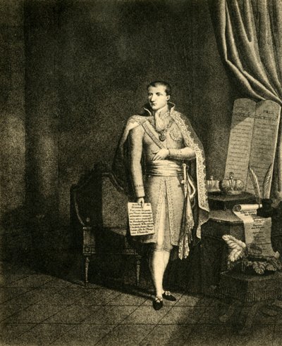 Napoleón primer Emperador de los Franceses Rey de Italia de Nicolas Colibert