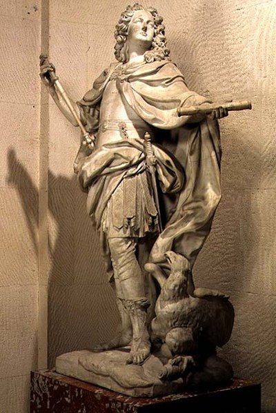 Luis XV de Francia (1710-74) como Júpiter de Nicolas Coustou