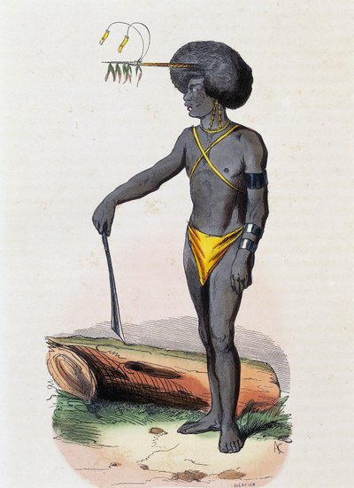 Papúes de Porto Dory (Nueva Guinea) de Nicolas Dally