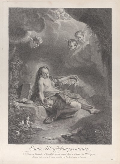 La penitente María Magdalena de Nicolas Dauphin de Beauvais