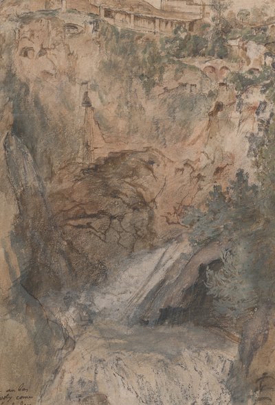 Vista de las cascadas en Tivoli de Nicolas Delobel