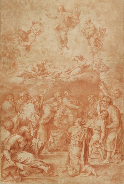 La Transfiguración, finales del siglo XVII-principios del siglo XVIII de Nicolas Dorigny
