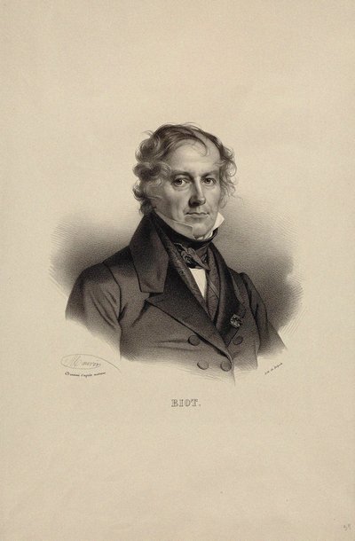 Retrato de Jean Baptiste Biot 1774-1862 de Nicolas Eustache Maurin