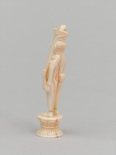 Peón blanco, pieza de ajedrez, India de Nicolas Guerard