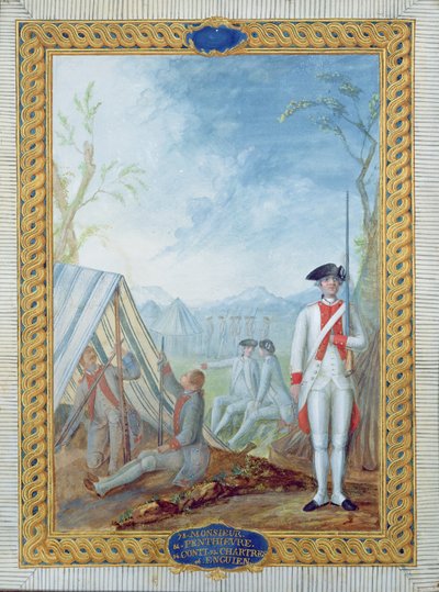 Uniformes de la infantería francesa durante la Guerra de Independencia Americana de Nicolas Hoffmann