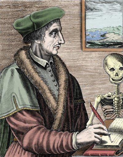 Jean Fernel (1497-1558), astrónomo, matemático y médico francés de Nicolas II de Larmessin
