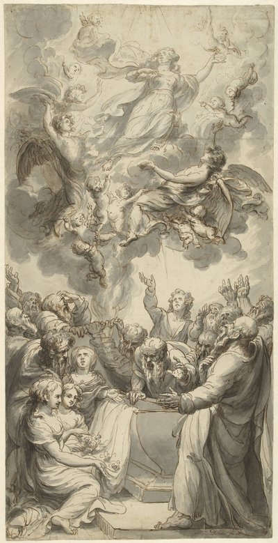 La ascensión de María de Nicolas Joseph Delin