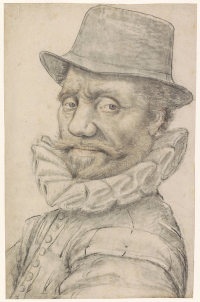 retrato, de, un, hombre de Nicolas Lagneau