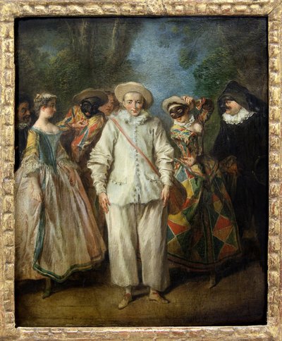 Actores de la comedia italiana (Commedia dell