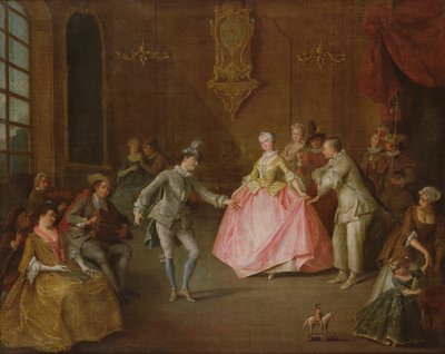 Antes del baile de Nicolas Lancret