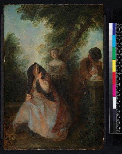 En esta amable soledad..., antes de 1743 de Nicolas Lancret