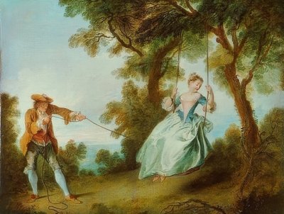 El columpio. 1730 de Nicolas Lancret