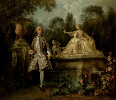 Retrato del actor Grandval de Nicolas Lancret