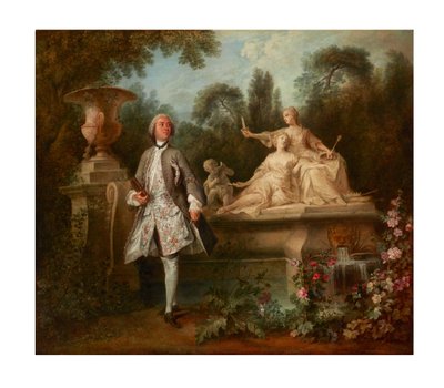 Retrato del actor Grandval de Nicolas Lancret