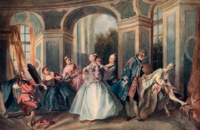 La Edad del Hombre, Juventud, 1730-1735, 1912 de Nicolas Lancret