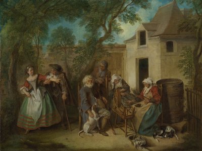 Las cuatro edades del hombre: Vejez de Nicolas Lancret