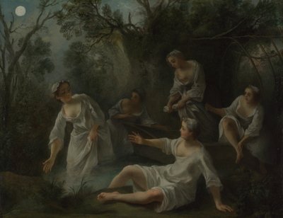 Las Cuatro Horas del Día: Tarde, c. 1740 de Nicolas Lancret