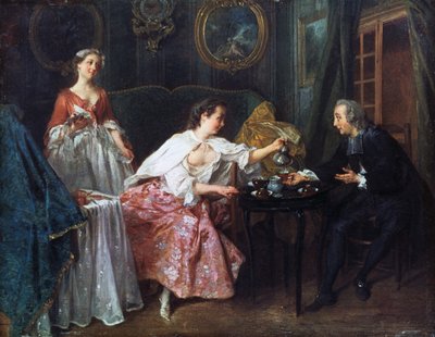 Las cuatro horas del día: Mañana, 1739 de Nicolas Lancret