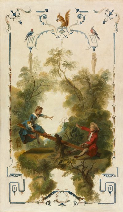 El balancín de Nicolas Lancret