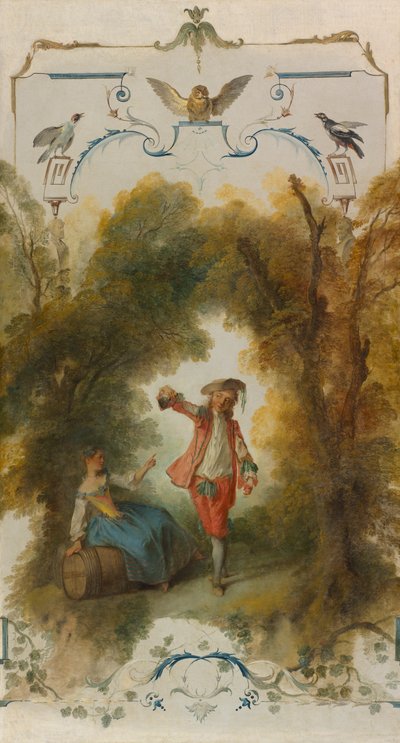 El viñedo, c. 1723-1727 de Nicolas Lancret
