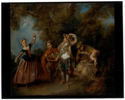 La Joven Bailarina y El Menuet de Nicolas Lancret