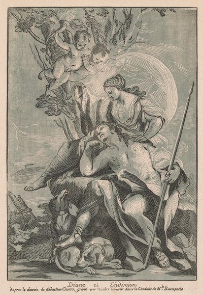 Diana y Endimión de Nicolas LeSueur