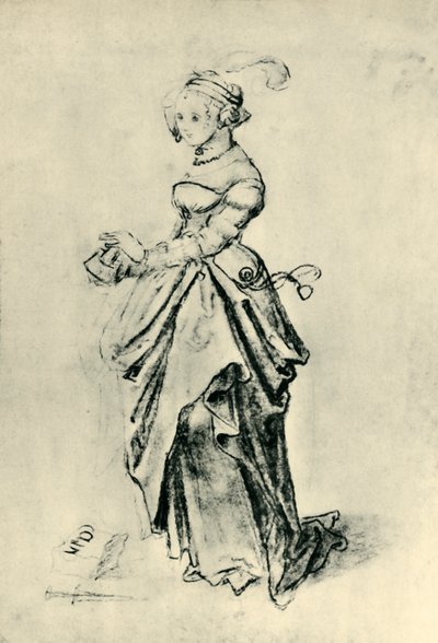 Joven mujer, principios del siglo XVI, 1943 de Nicolas Manuel Deutsch