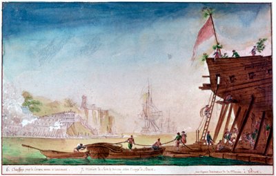 La Marina de Brest, c. 1750-1810 de Nicolas Marie Ozanne