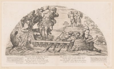 Odiseo desafía los cantos de las sirenas Historias de la Odisea (título de la serie) de Nicolas Mignard
