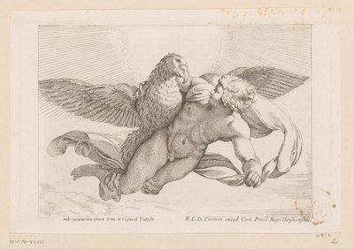 Secuestro de Ganímedes de Nicolas Mignard