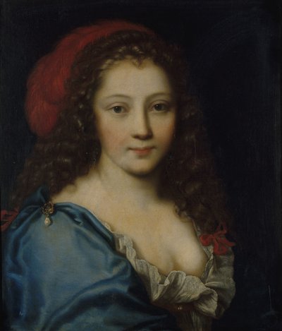 Retrato de Armande Béjart 1642-1700, c. 1660 de Nicolas Mignard