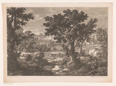 paisaje fluvial de Nicolas Perelle