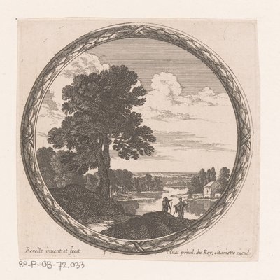 paisaje fluvial de Nicolas Perelle
