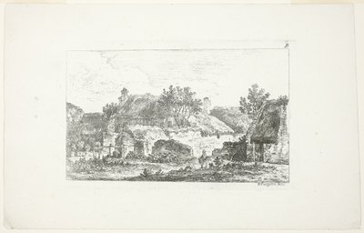 Paisaje, del Deuxieme Cahier de Paysage de Nicolas Perignon