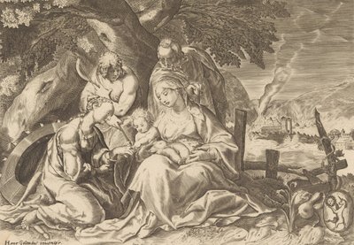 El desposorio de Santa Catalina de Nicolas Perrey