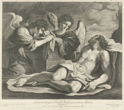 Lamentación de Cristo por los ángeles de Nicolas Pitau (I)