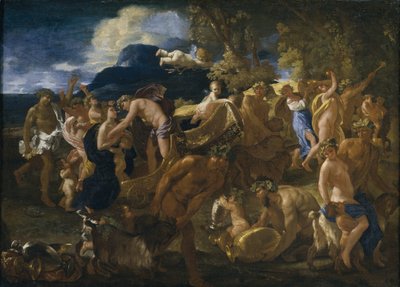 Bacanal, 1625-1626 de Nicolas Poussin