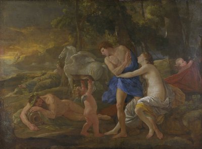 Céfalo y Aurora, c.1630 (óleo sobre lienzo) de Nicolas Poussin