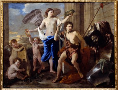 El triunfo de David de Nicolas Poussin