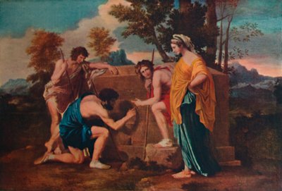 Et in Arcadia ego, 1637-1638 de Nicolas Poussin
