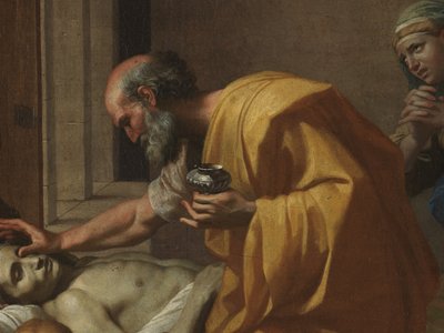 Extremaunción, de los Siete Sacramentos, 1638-40 de Nicolas Poussin