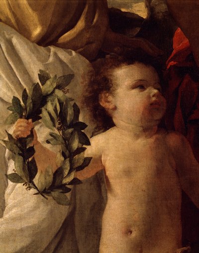 Inspiración del poeta, circa 1630 de Nicolas Poussin