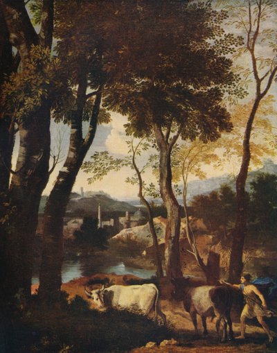Paisaje, c. 1630 de Nicolas Poussin