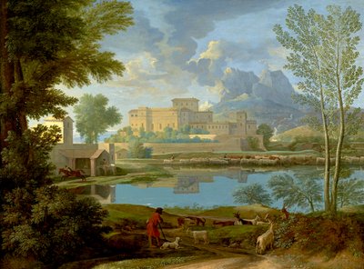 Paisaje con Calma, 1650-1 de Nicolas Poussin