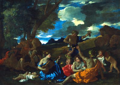 Le Grand Bacchanal, 1627-1628 de Nicolas Poussin