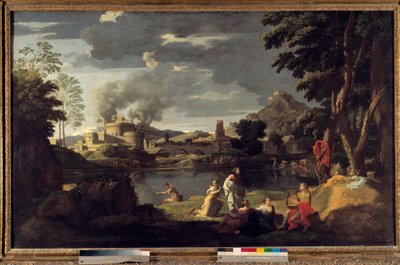Orfeo y Eurídice de Nicolas Poussin