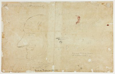 Estuario del río de Nicolas Poussin